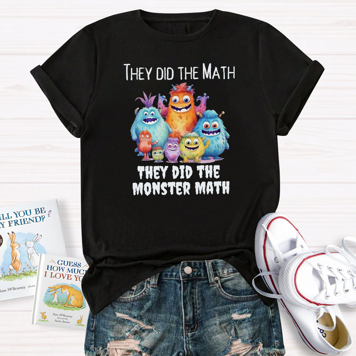 They Did The Monster Math Teacher Shirt