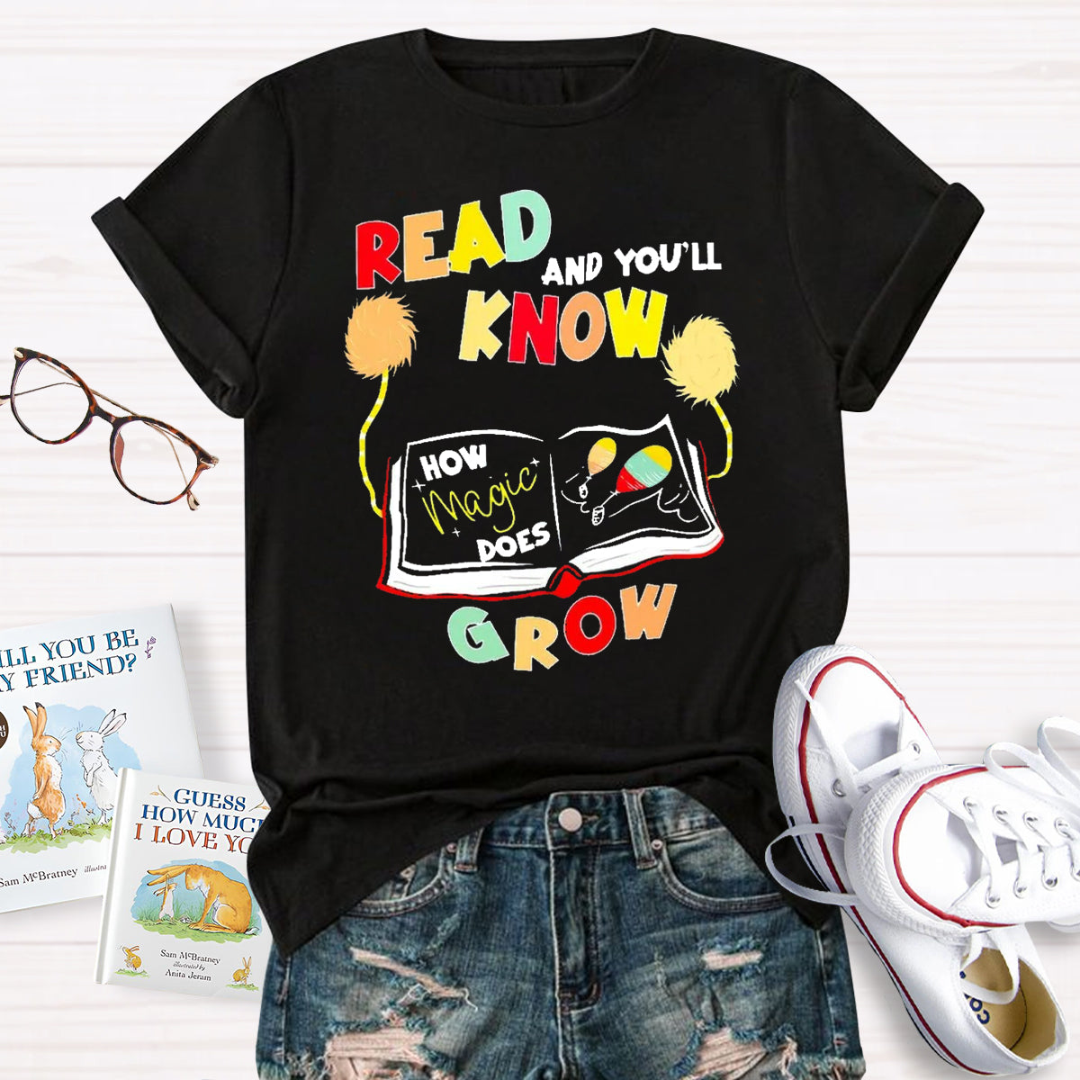 Read And You'Ll Know How Magic Does Grow T-Shirt