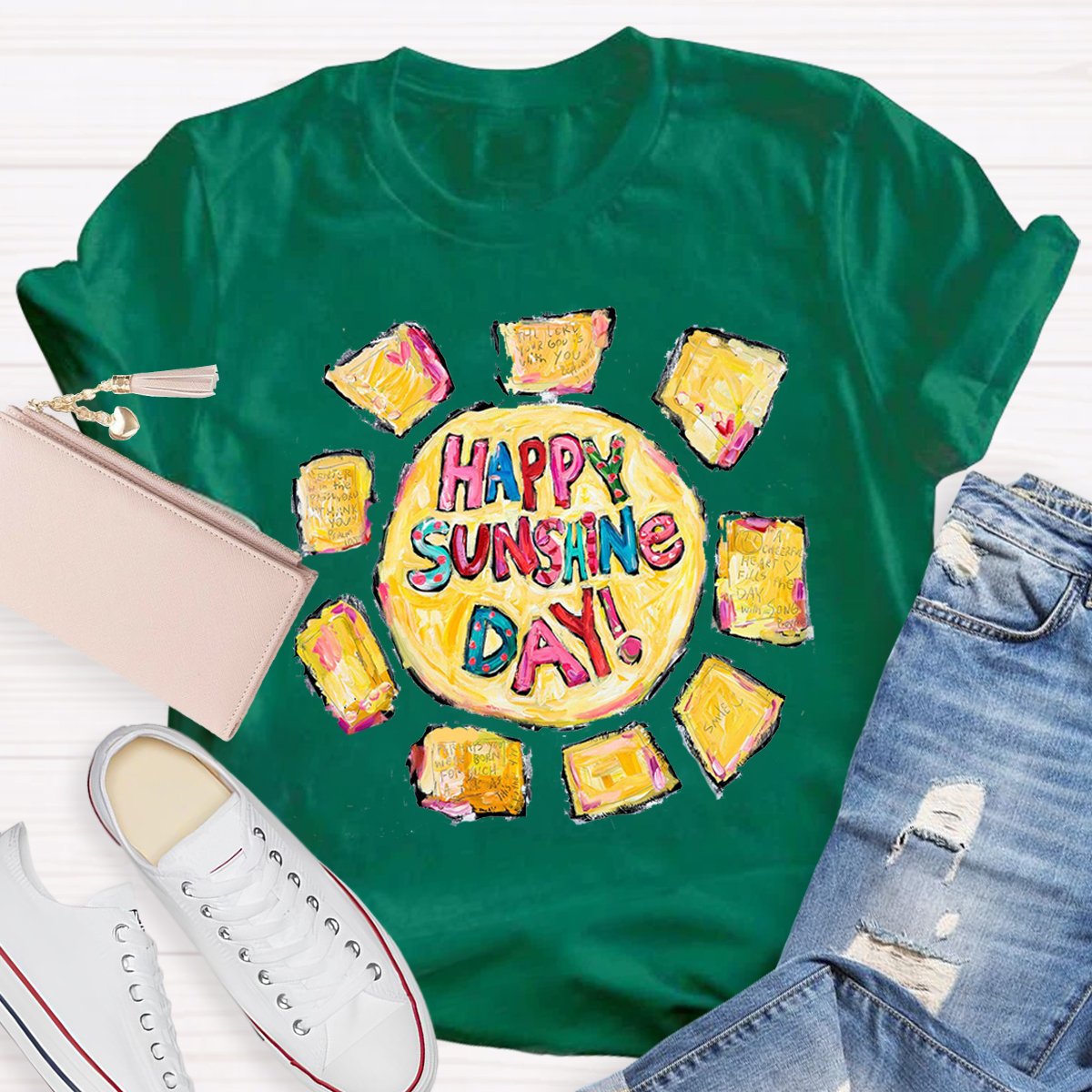 Happy Sunshine Day Teacher Shirt