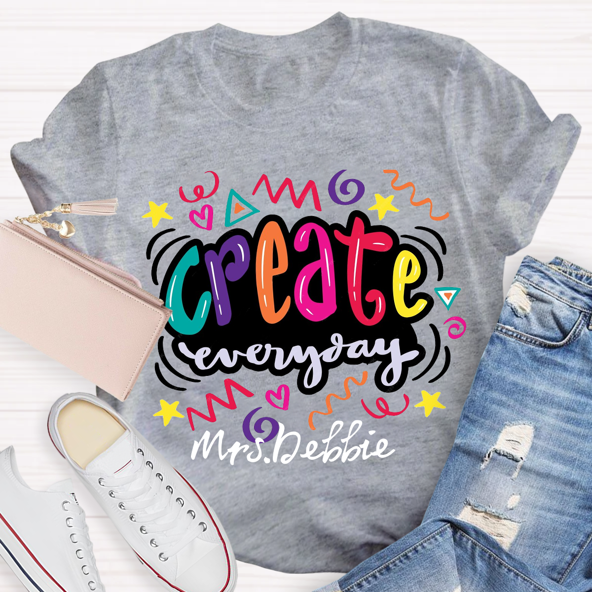 Personalized Name Create Everything T-Shirt