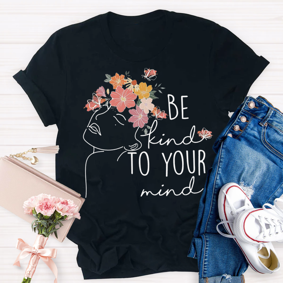 Be Kind To Your Mind Mental Health T-Shirt