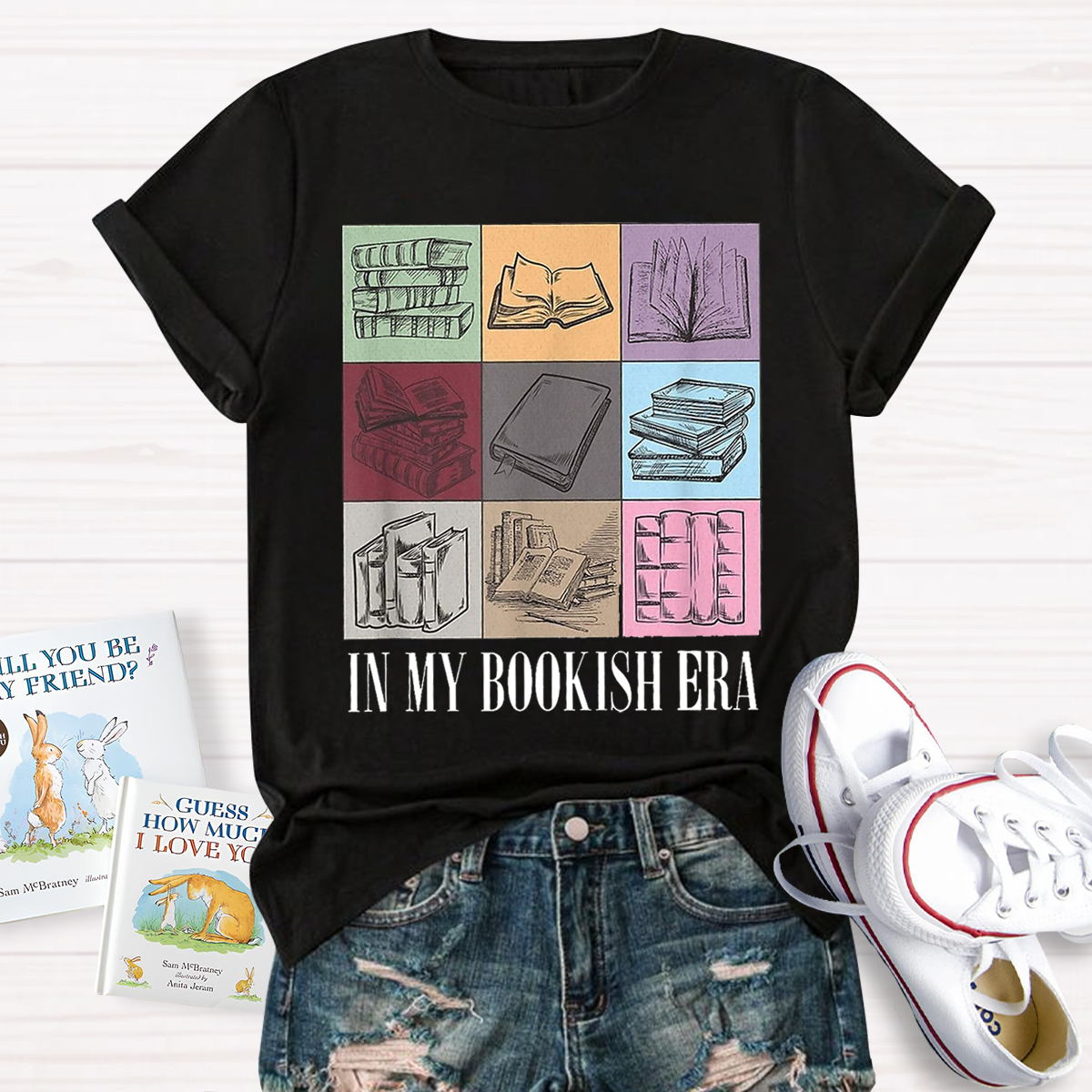 In My Bookish Era Book Lover T-Shirt