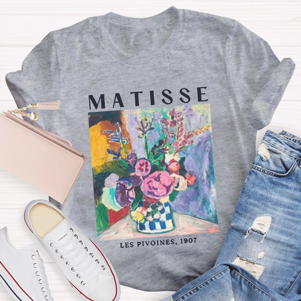 Matisse Les Peonies 1907 Teacher Shirt