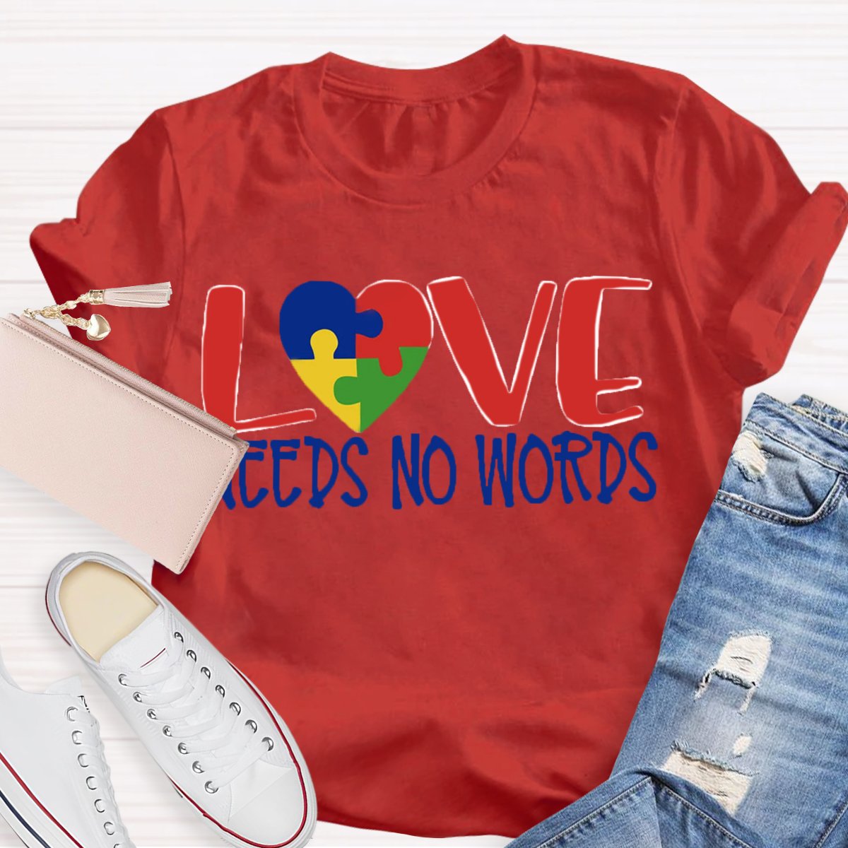 Love Needs No Words T-Shirt