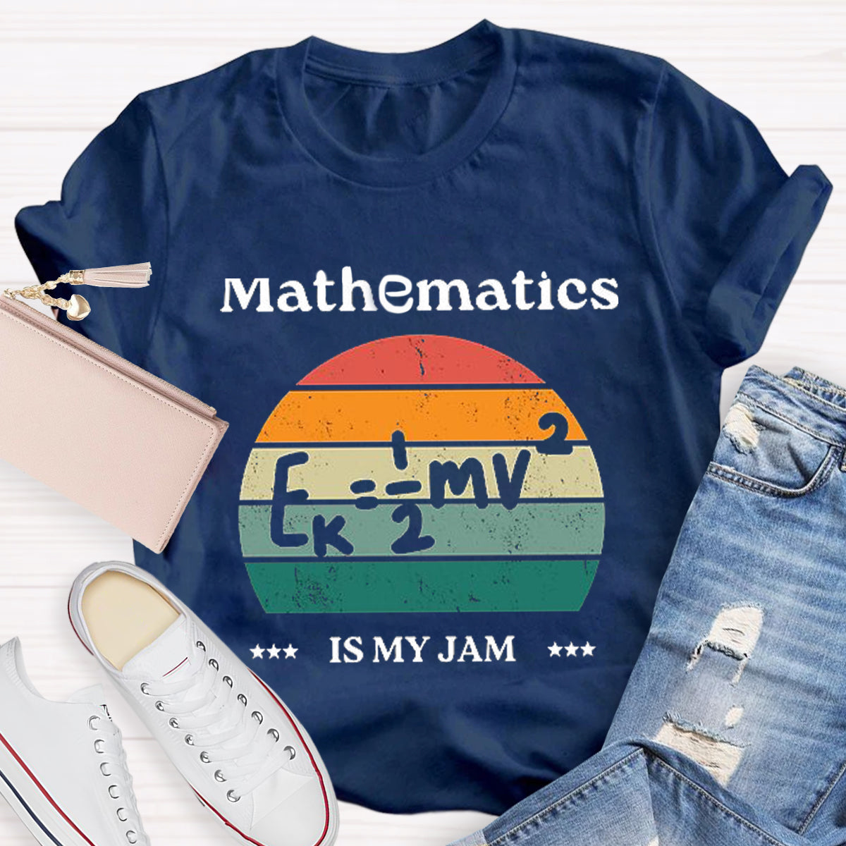 Mathematics Is My Jam Teacher T-Shirt