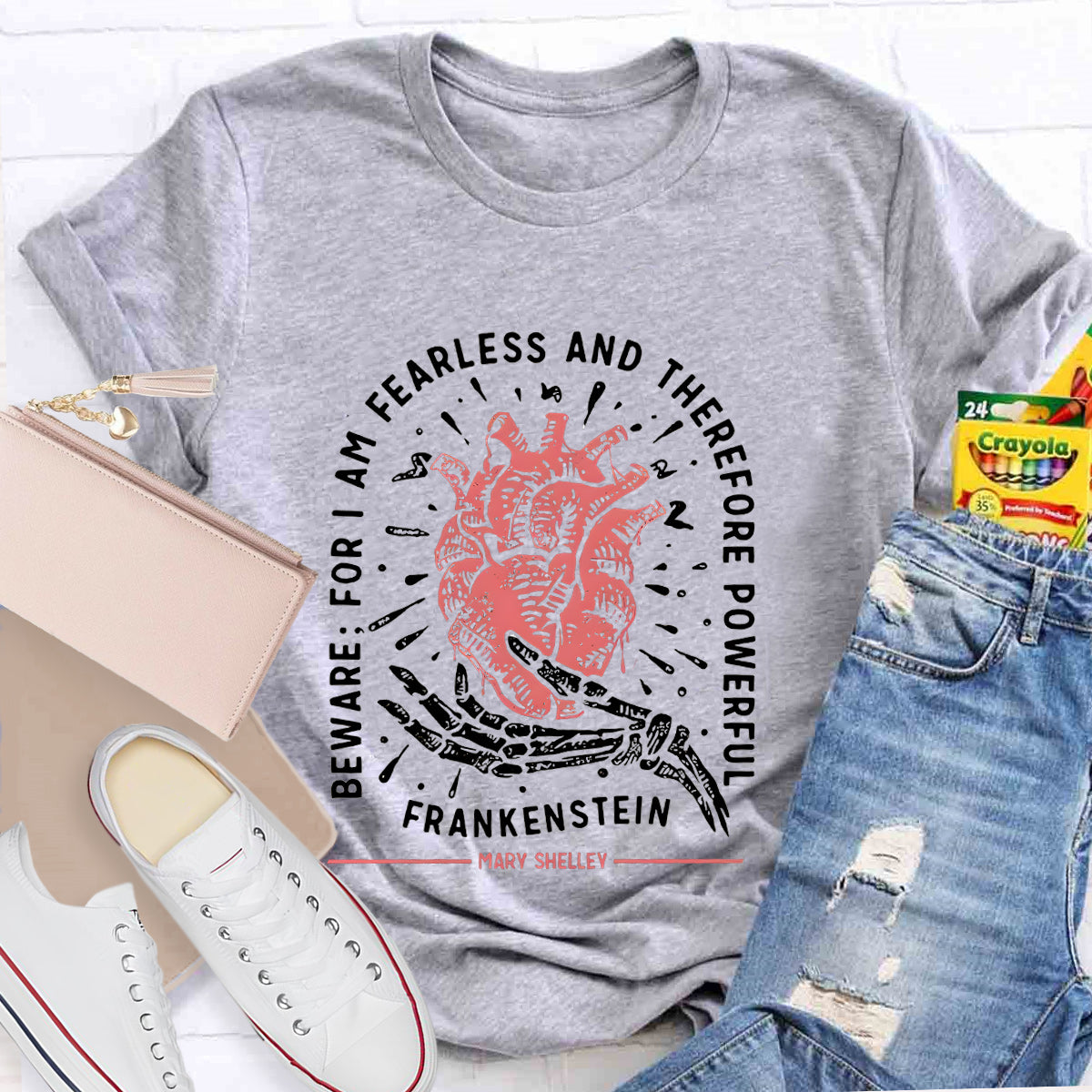 Beware For I Am Fearless Teacher T-Shirt