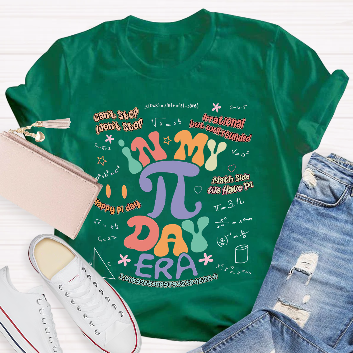 In My Pi Day Era Math Teacher Shirt