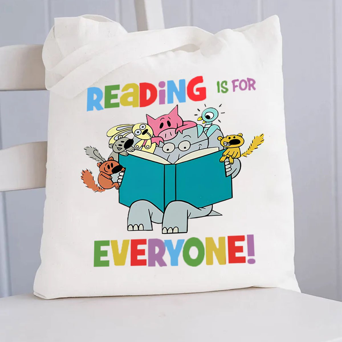 Reading Is For Everyone Tote Bag