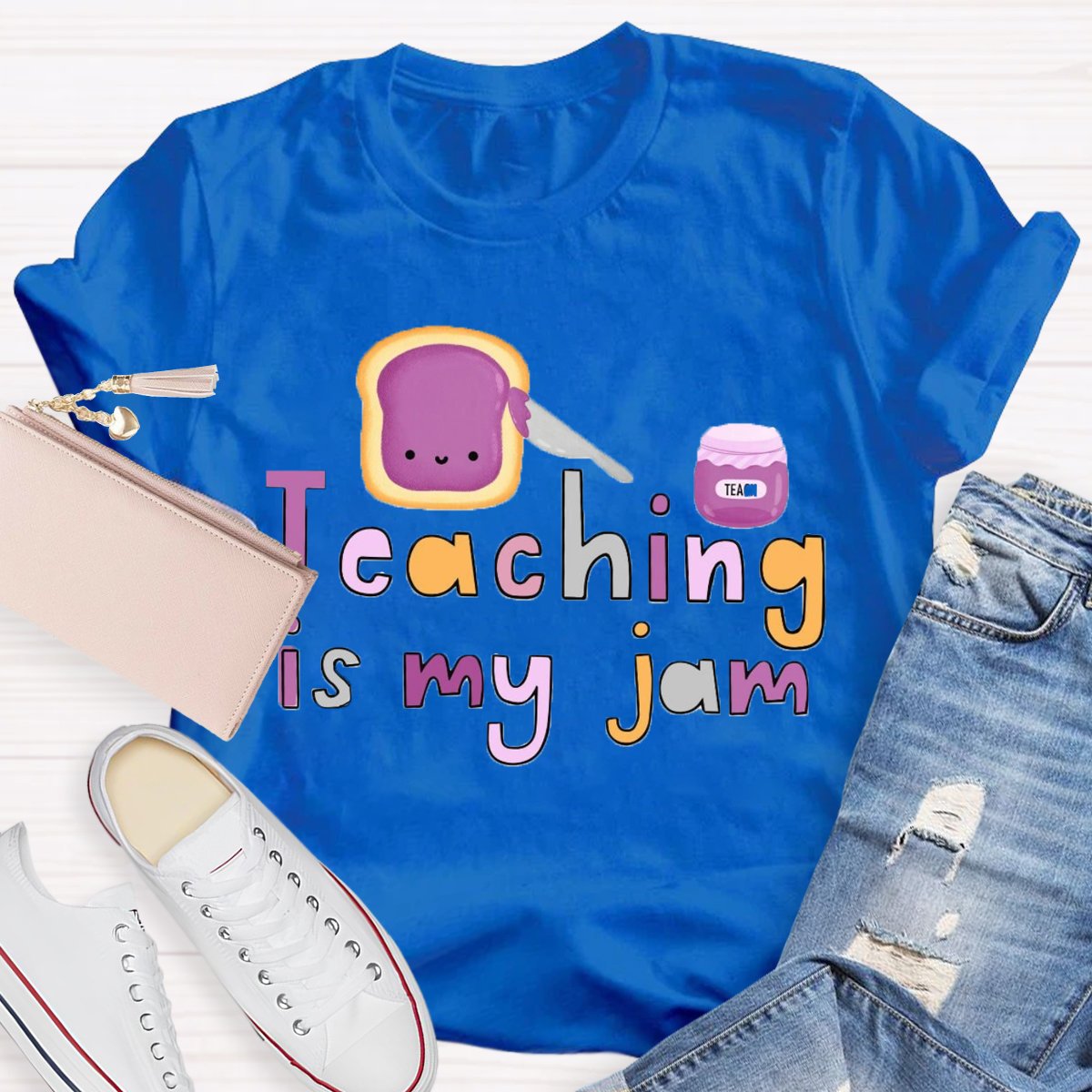 Teaching is my Jam Cute Teacher Shirt