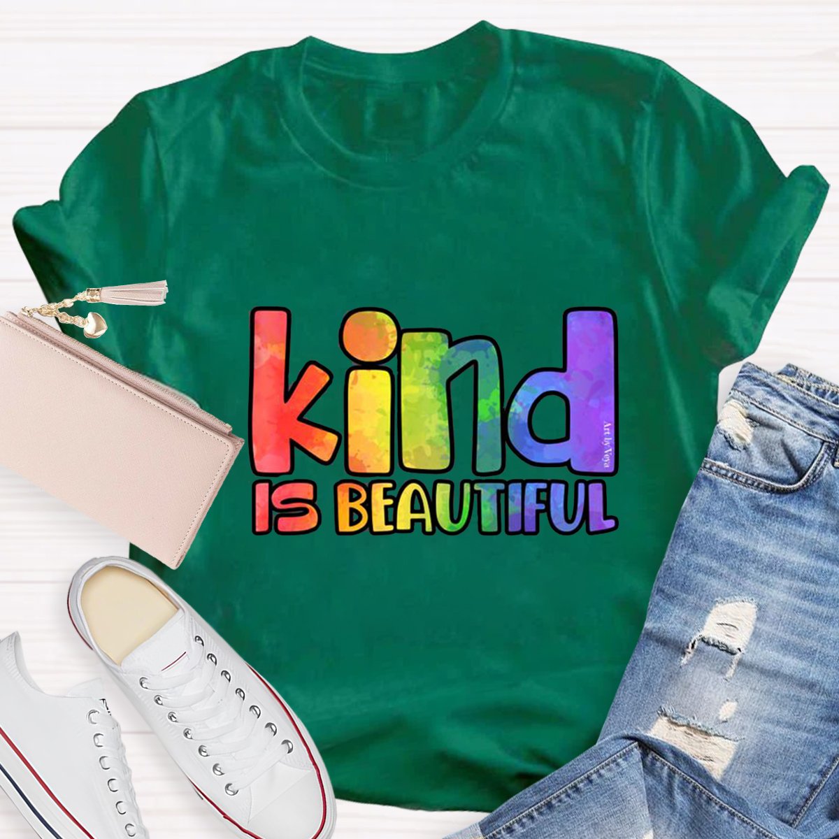 Kind Is Beautiful Teacher Shirt