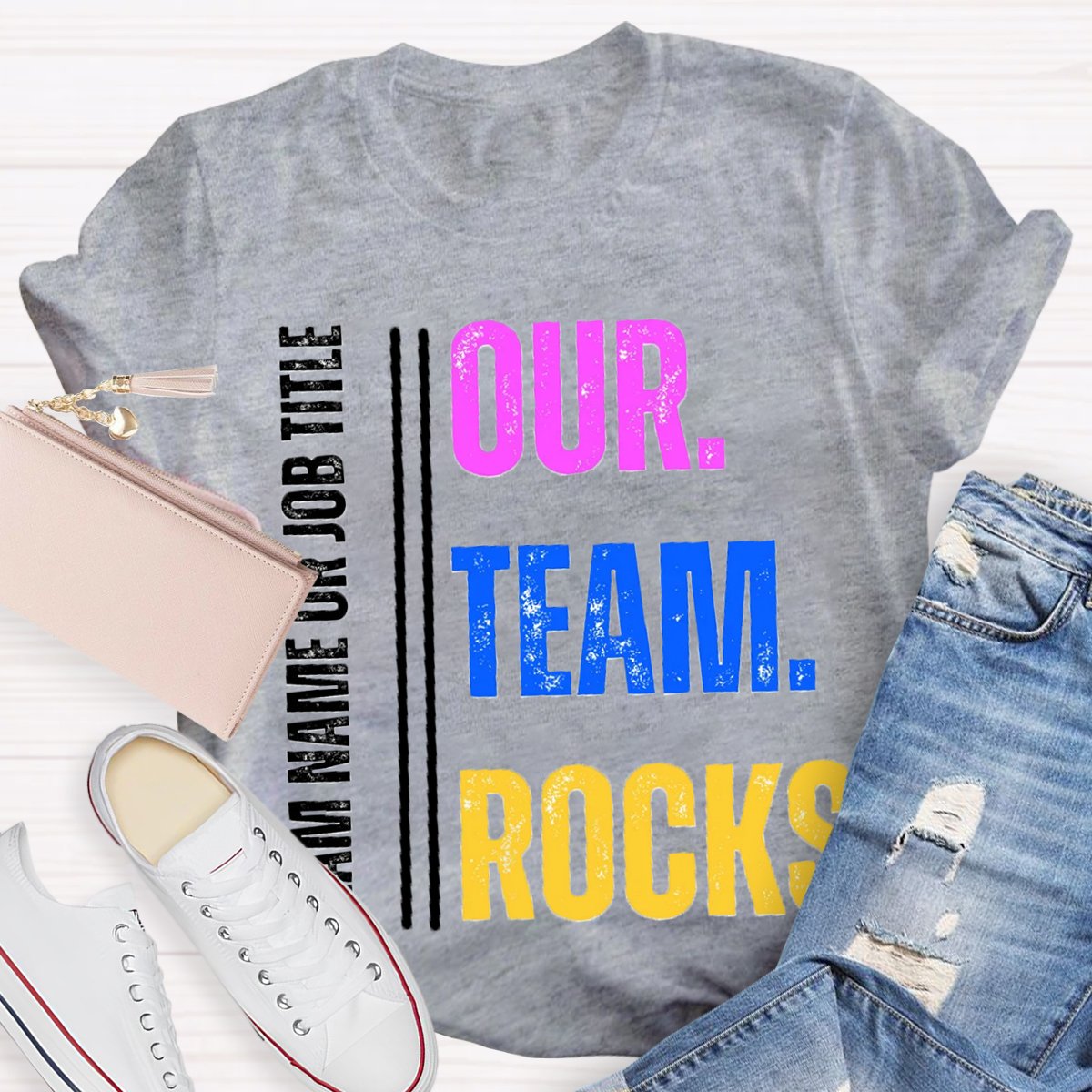 Personalized Team Name Coworker Teammate T Shirt