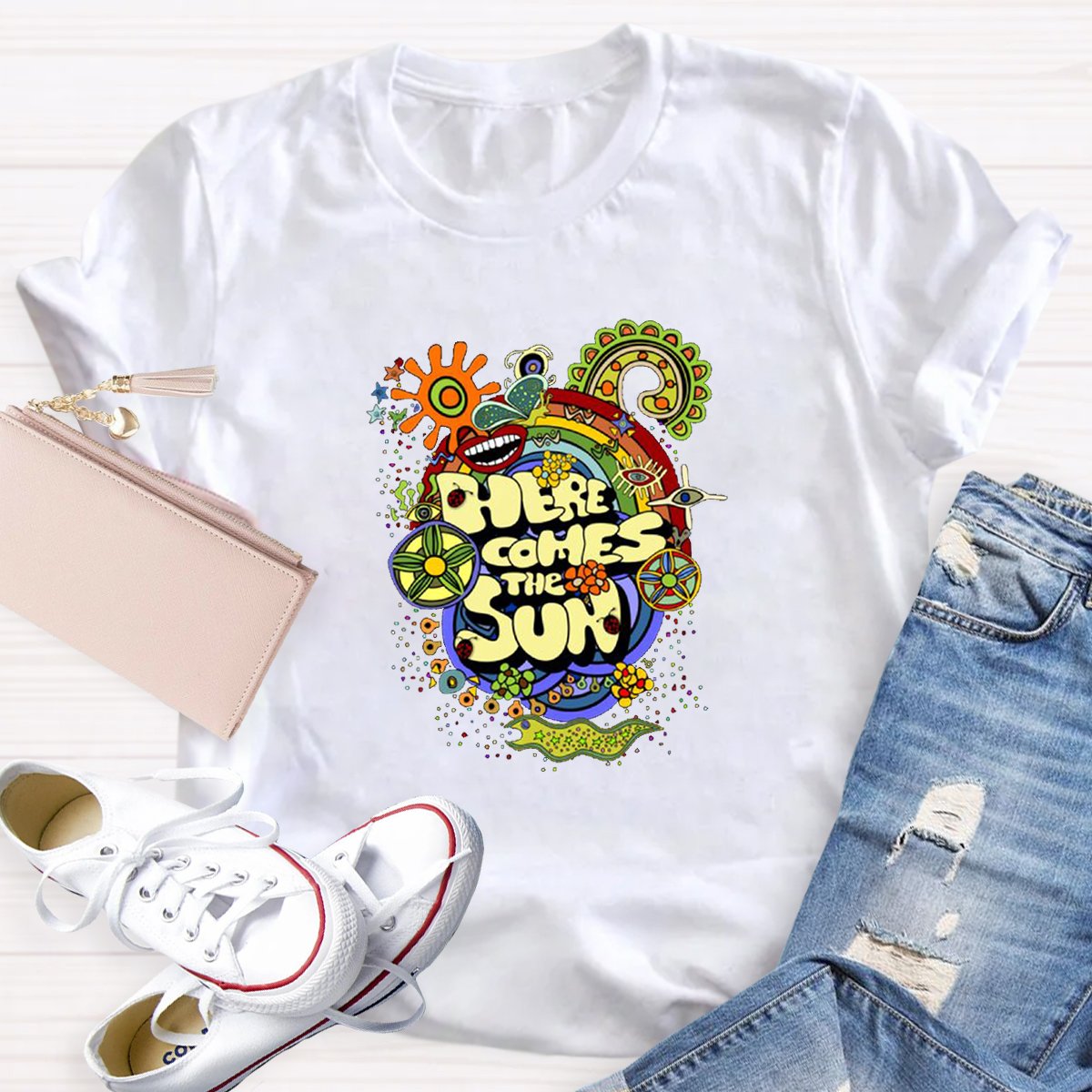 Here Comes The Sun Teacher Shirt