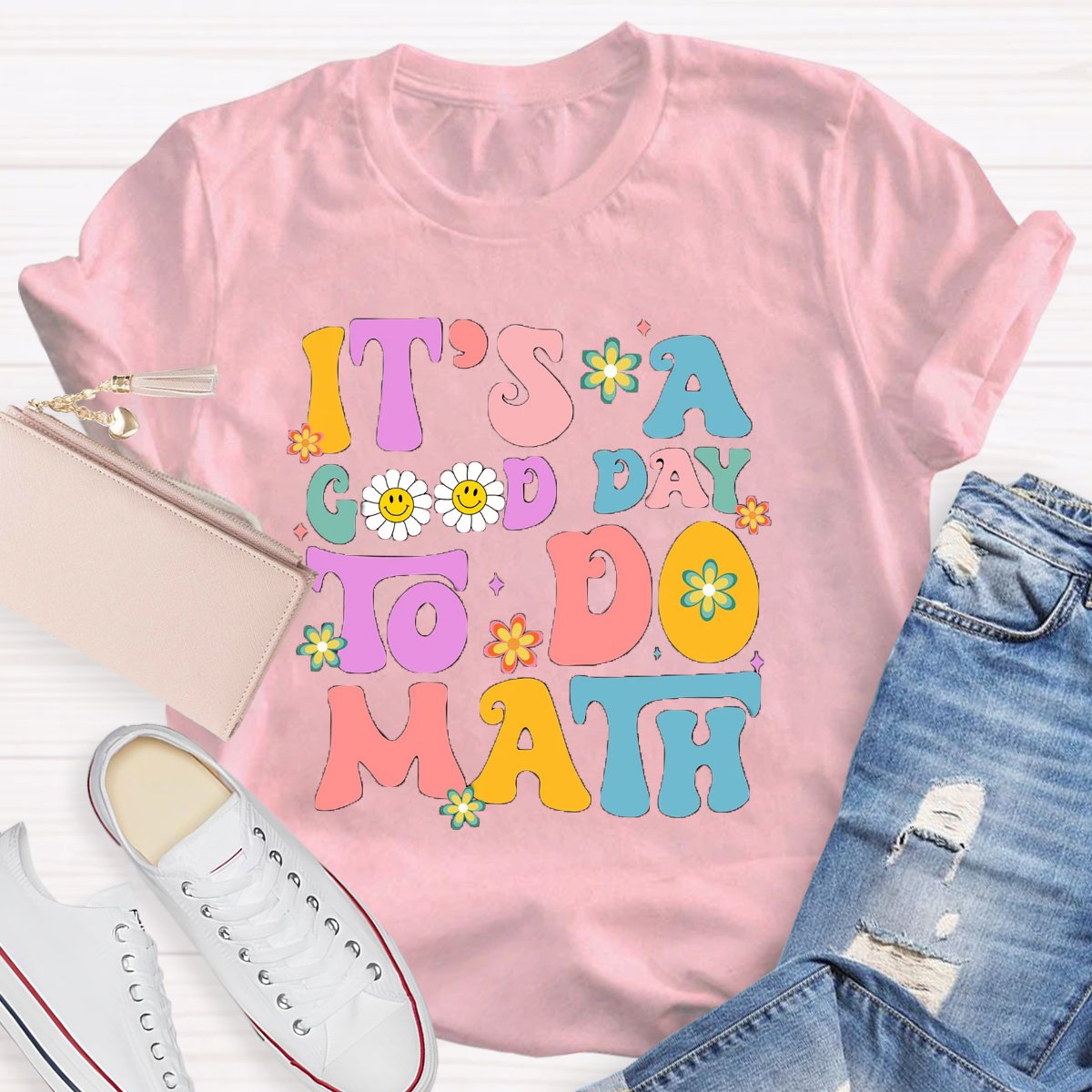 Personalized Subject It's A Good Day To Do Math Teacher Shirt