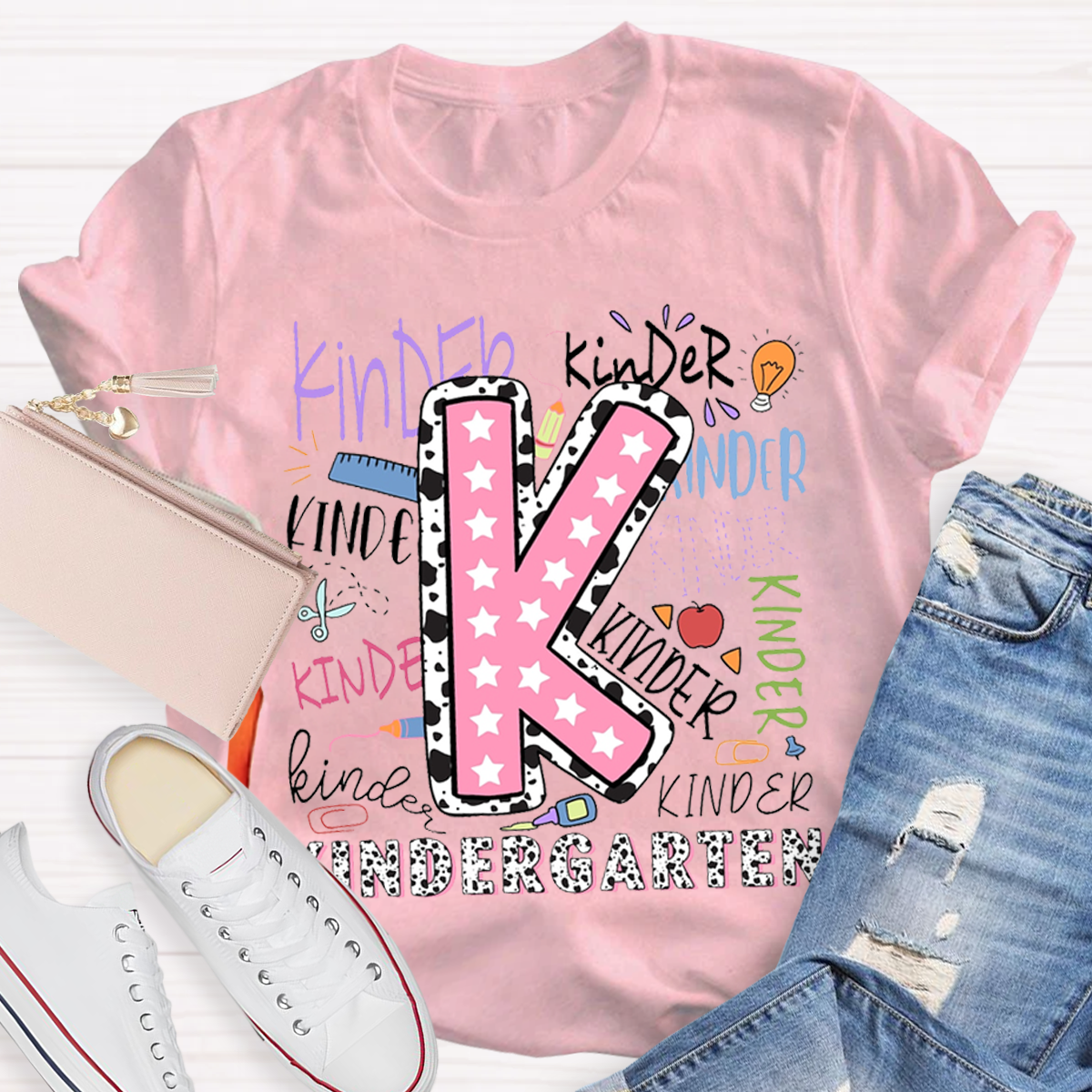 Personalized Back To School Appreciation Teacher T-shirt