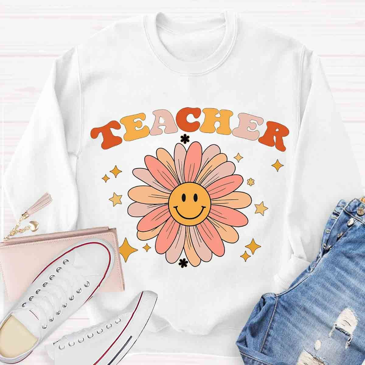 Sunflowers Teachers  Sweatshirt