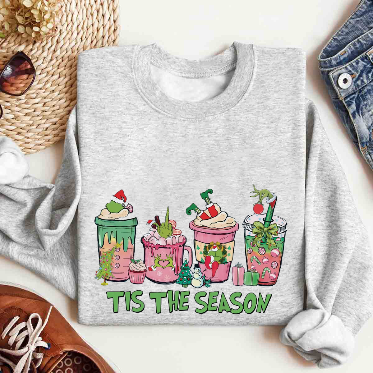 Christmas Coffee Drink Sweatshirt