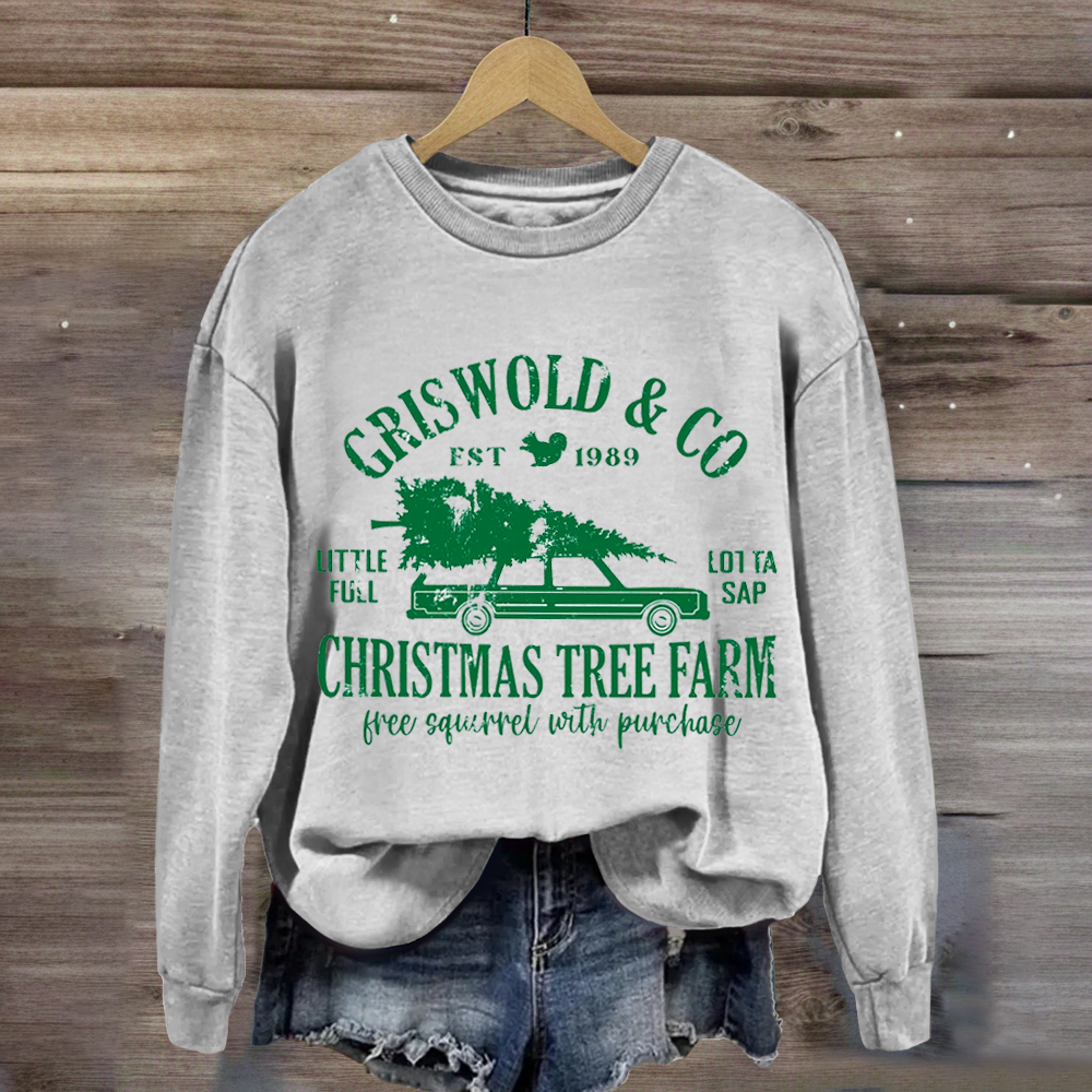 Retro Griswold Christmas Tree Sweatshirt