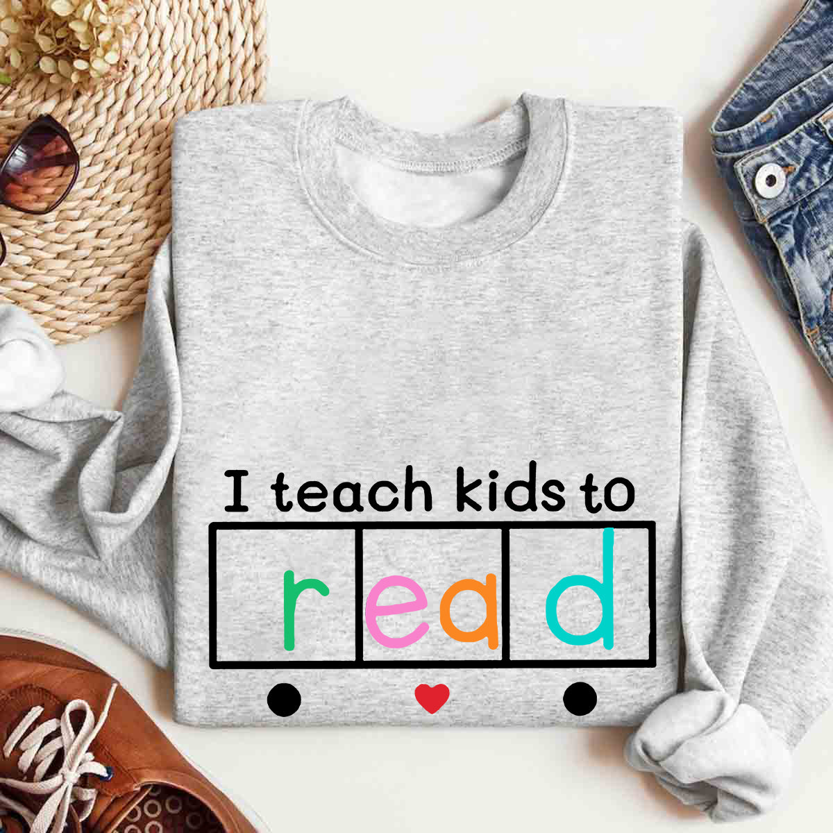 Teach Kids To Read Sweatshirt