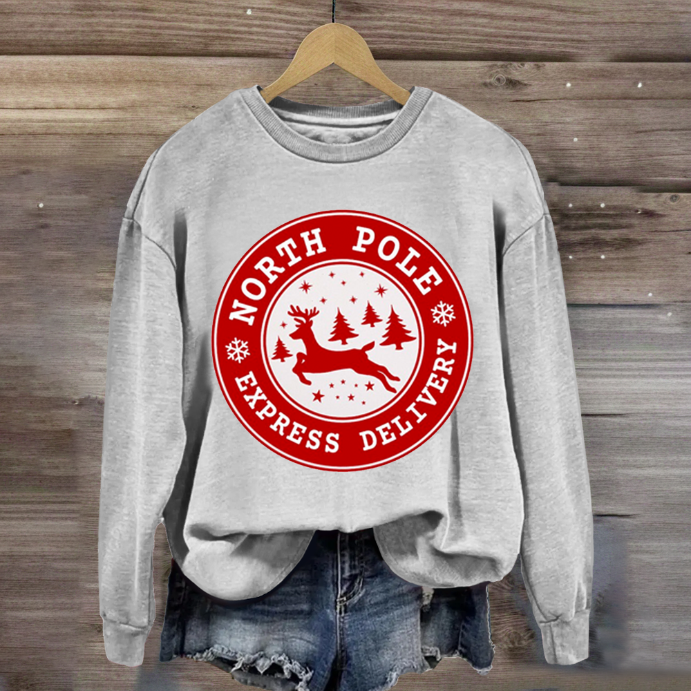 North Pole Express Teacher Sweatshirt