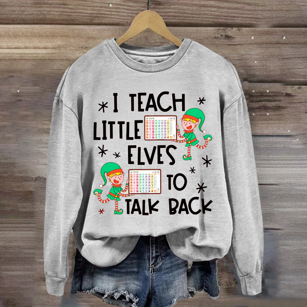 Xmas Speech Language Pathologist Sweatshirt