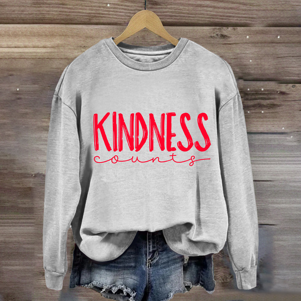 Kindness Counts Sweatshirt