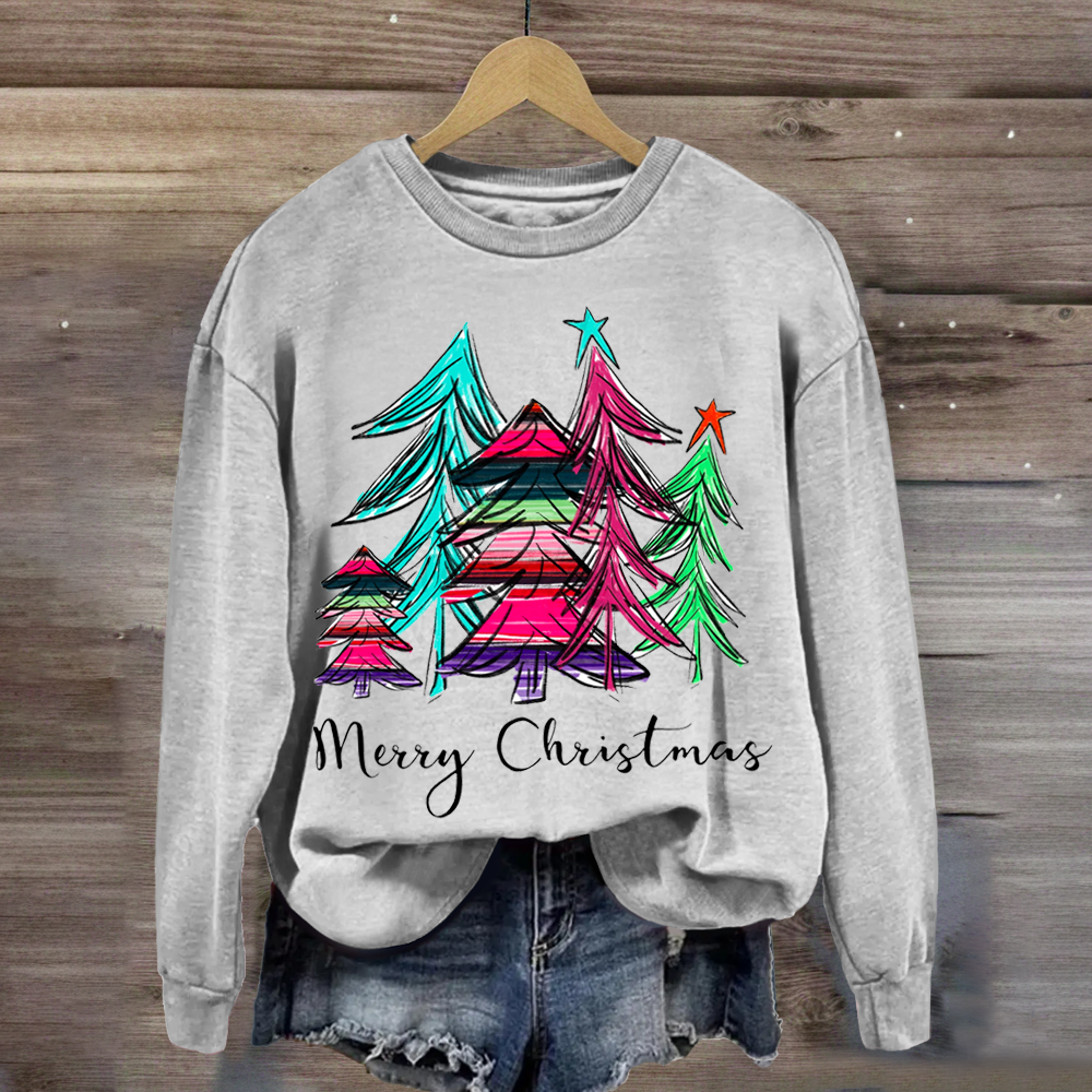 Christmas Tree Sublimation Sweatshirt