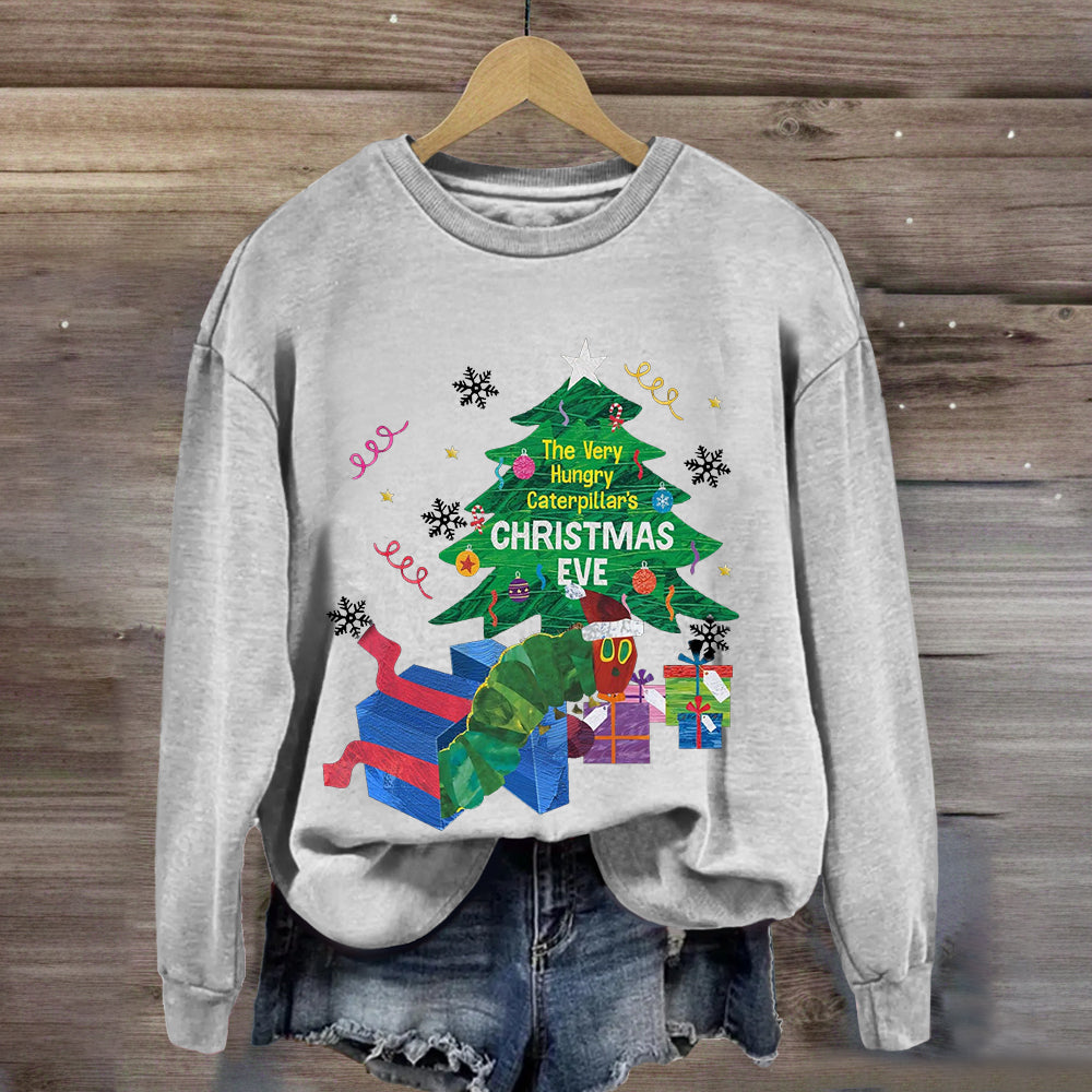 The Very Hungry Caterpillar's Christmas Eve Sweatshirt