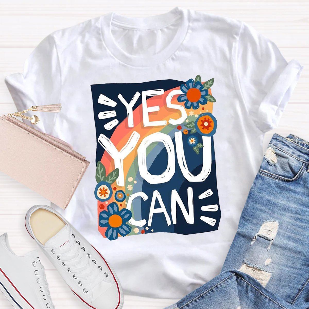 Yes You Can Teacher Shirt