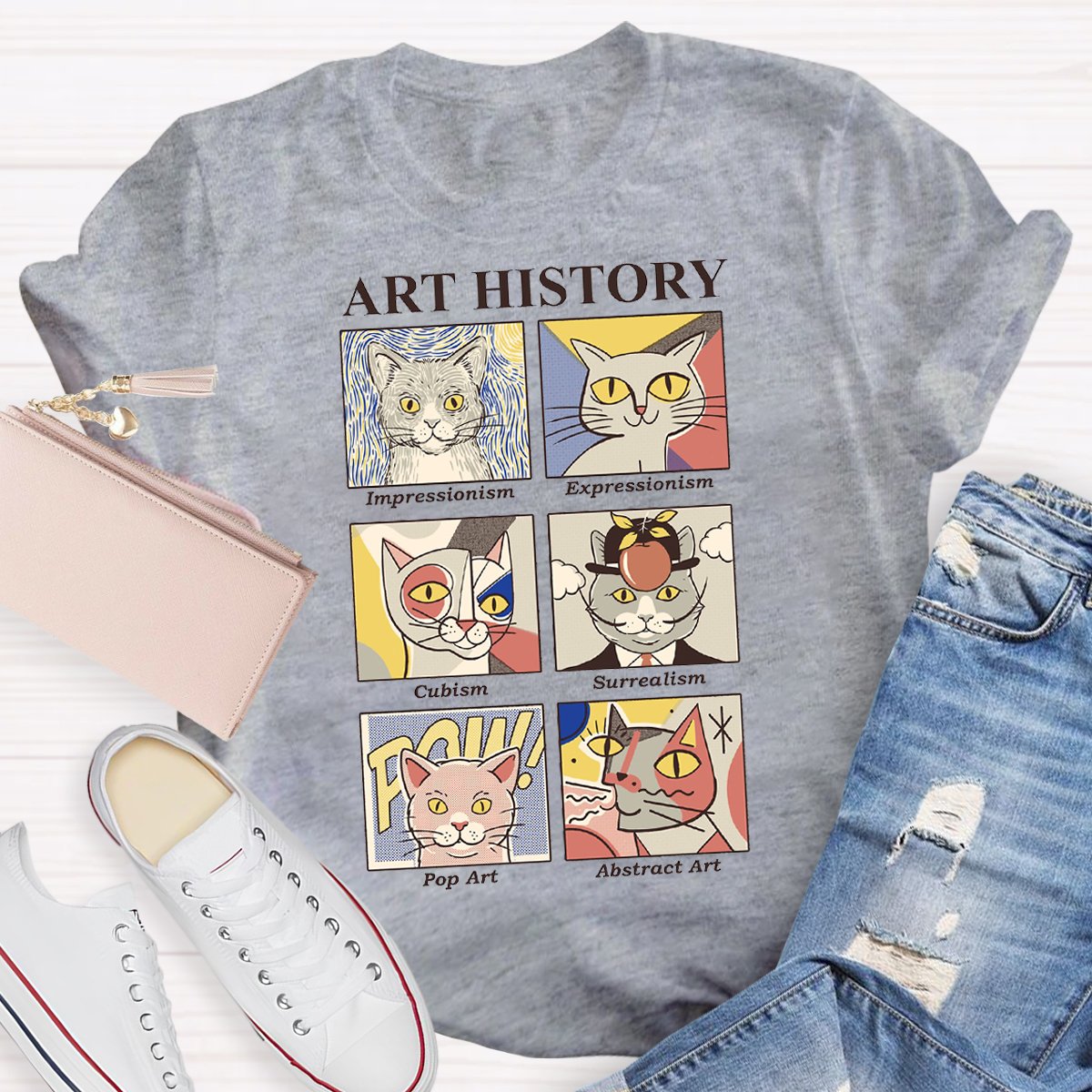 Art History Teacher Shirt