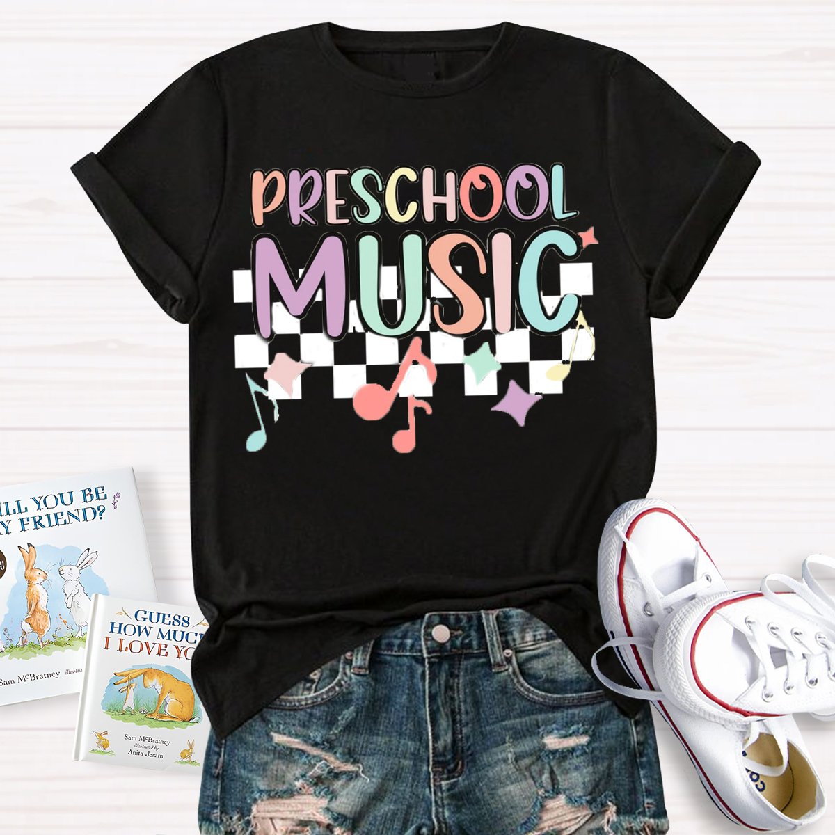 Personalized Grade Music Teacher Shirt