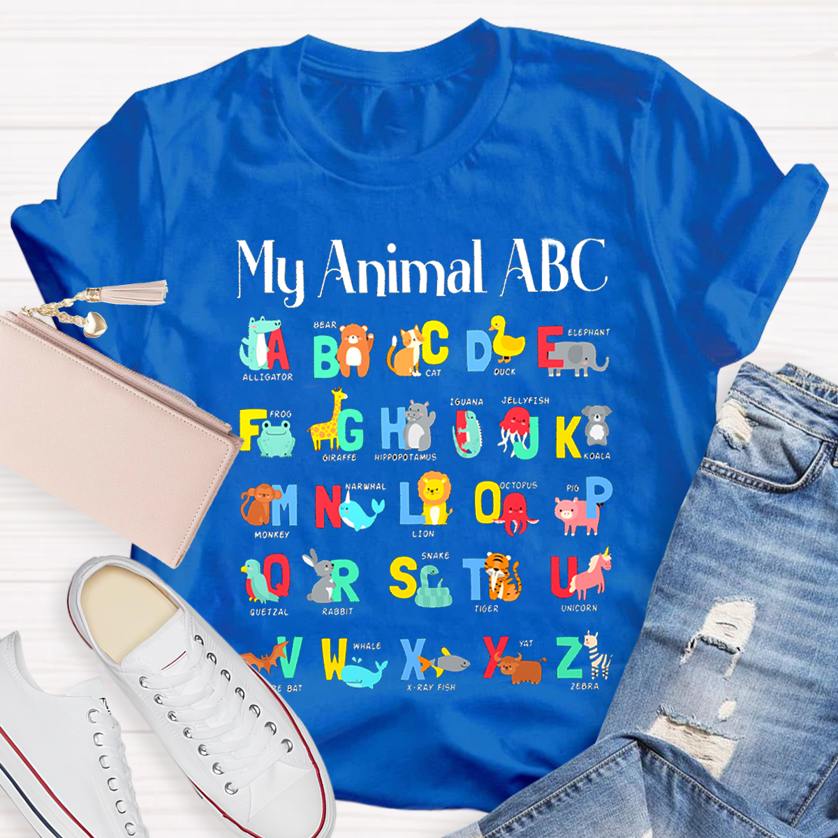 My Animal ABC Teacher T-shirt