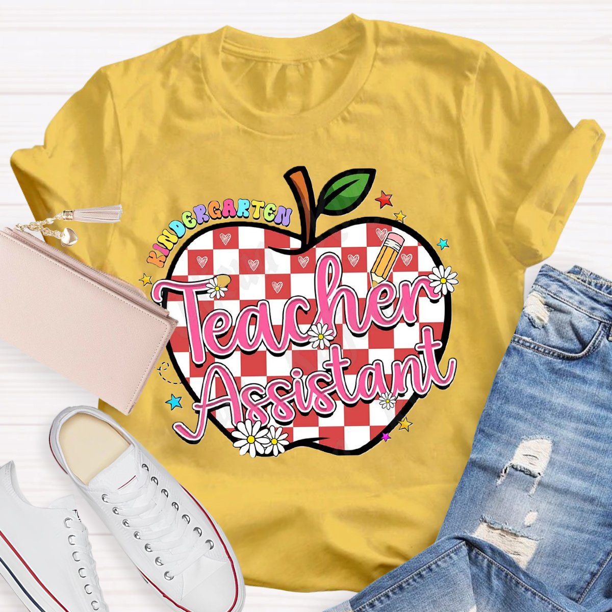 Personalized Grade Teacher Assistant Back To School T-Shirt