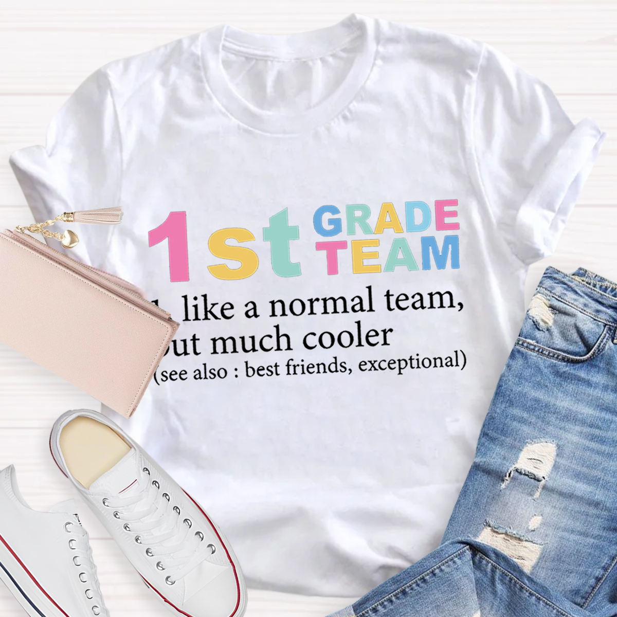 Personalized Team Grade Back To School Teacher T-Shirt