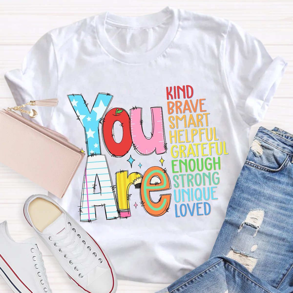 You Are Kind Back To School Teacher T-Shirt
