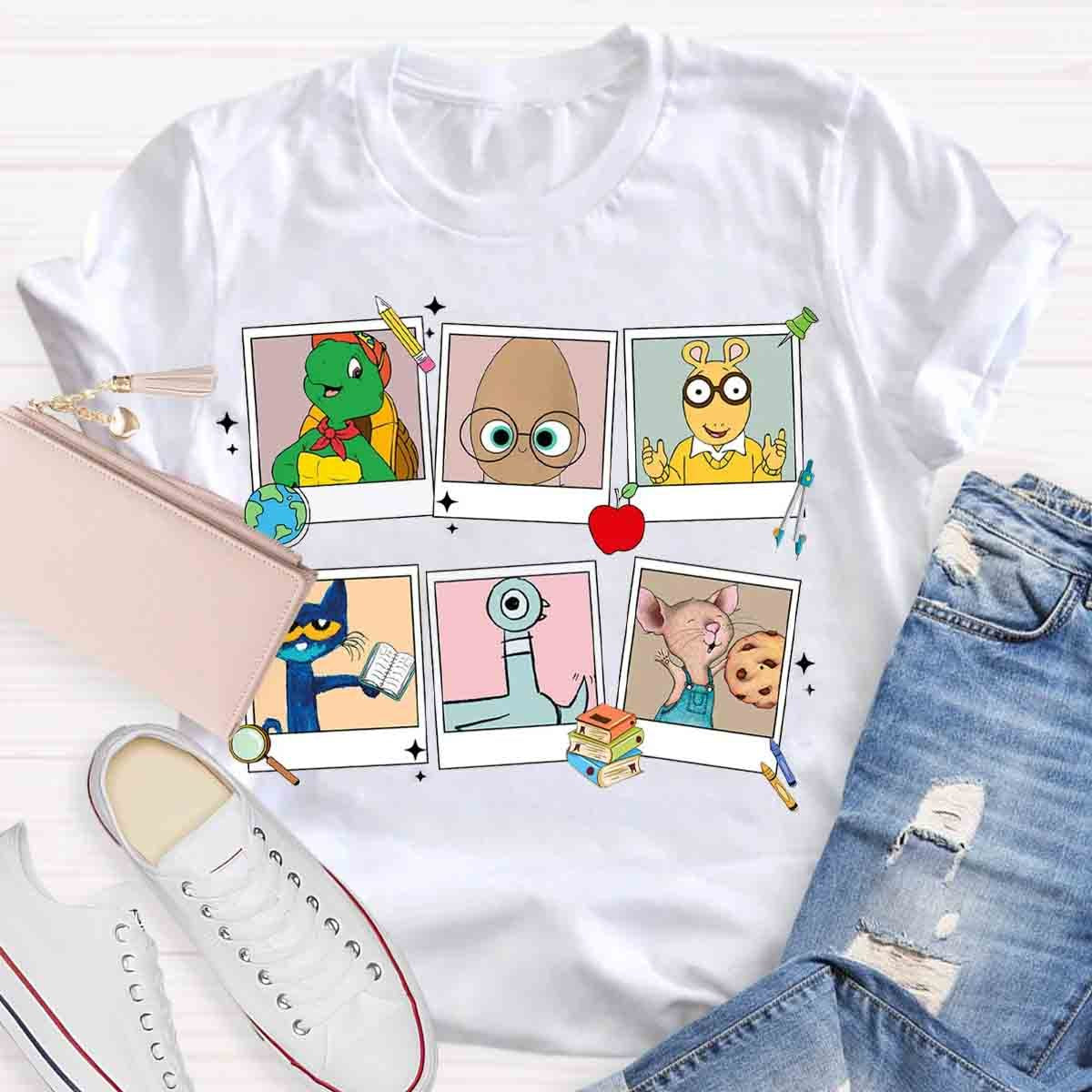 Read Children's Book Teachers T-Shirt