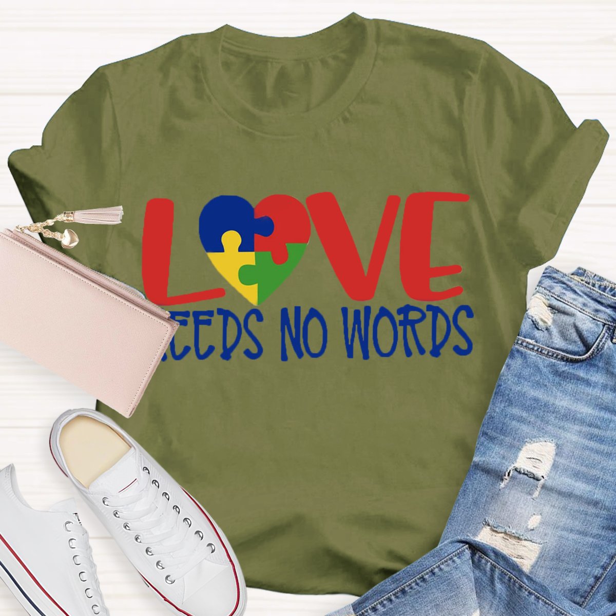 Love Needs No Words T-Shirt