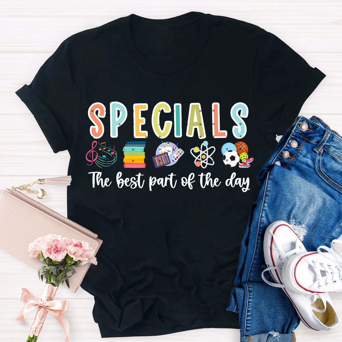 Specials The Best Part Of The Day Teacher T-Shirt