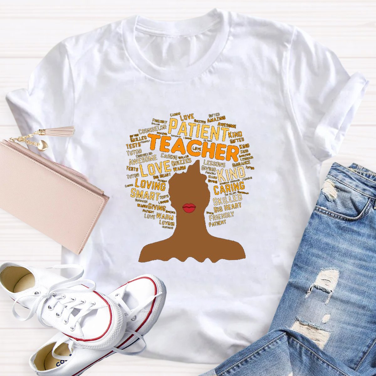 Patient Teacher Love Kind Caring Teacher Shirt