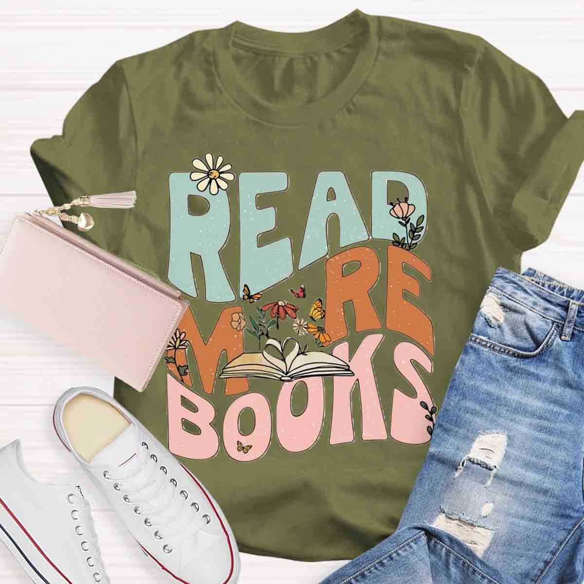 Read More Books Teacher T-Shirt