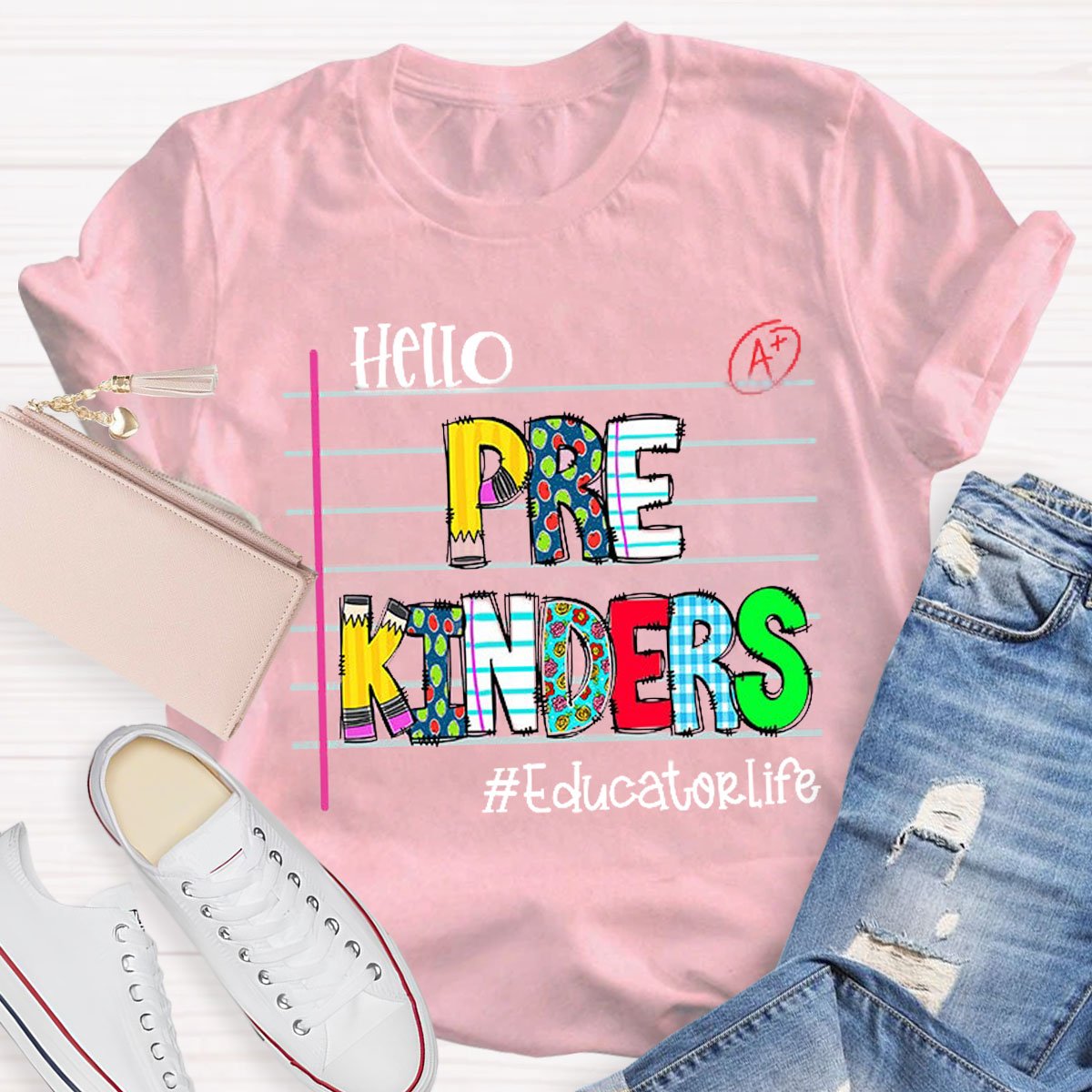 Personalized Grade And Name T-Shirt