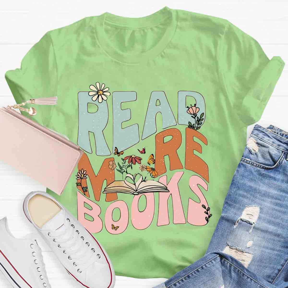 Read More Books Teacher T-Shirt