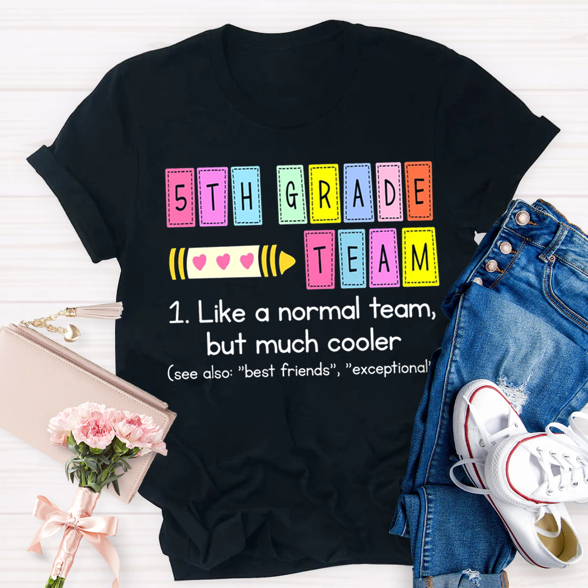 Personalized Grade Back To School Teacher T-Shirt