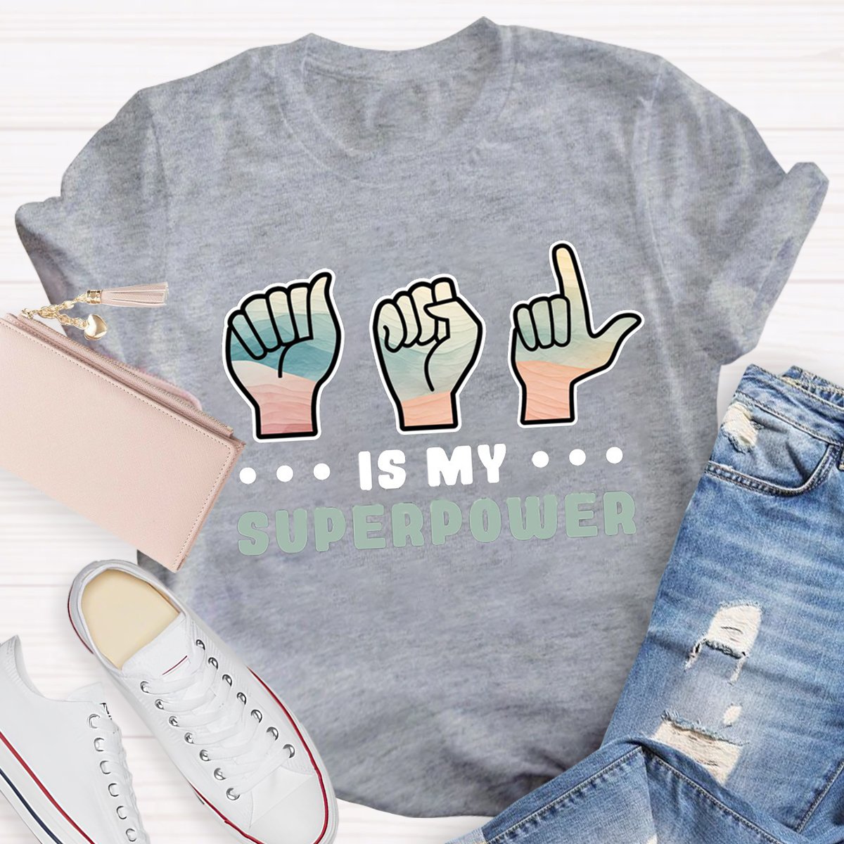 Superpower Teacher Shirt