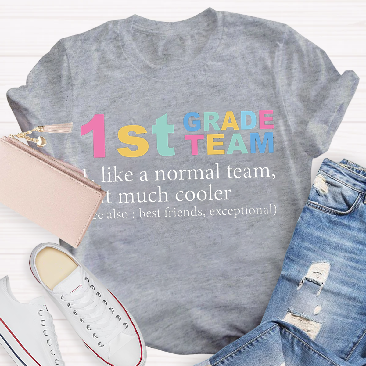 Personalized Team Grade Back To School Teacher T-Shirt