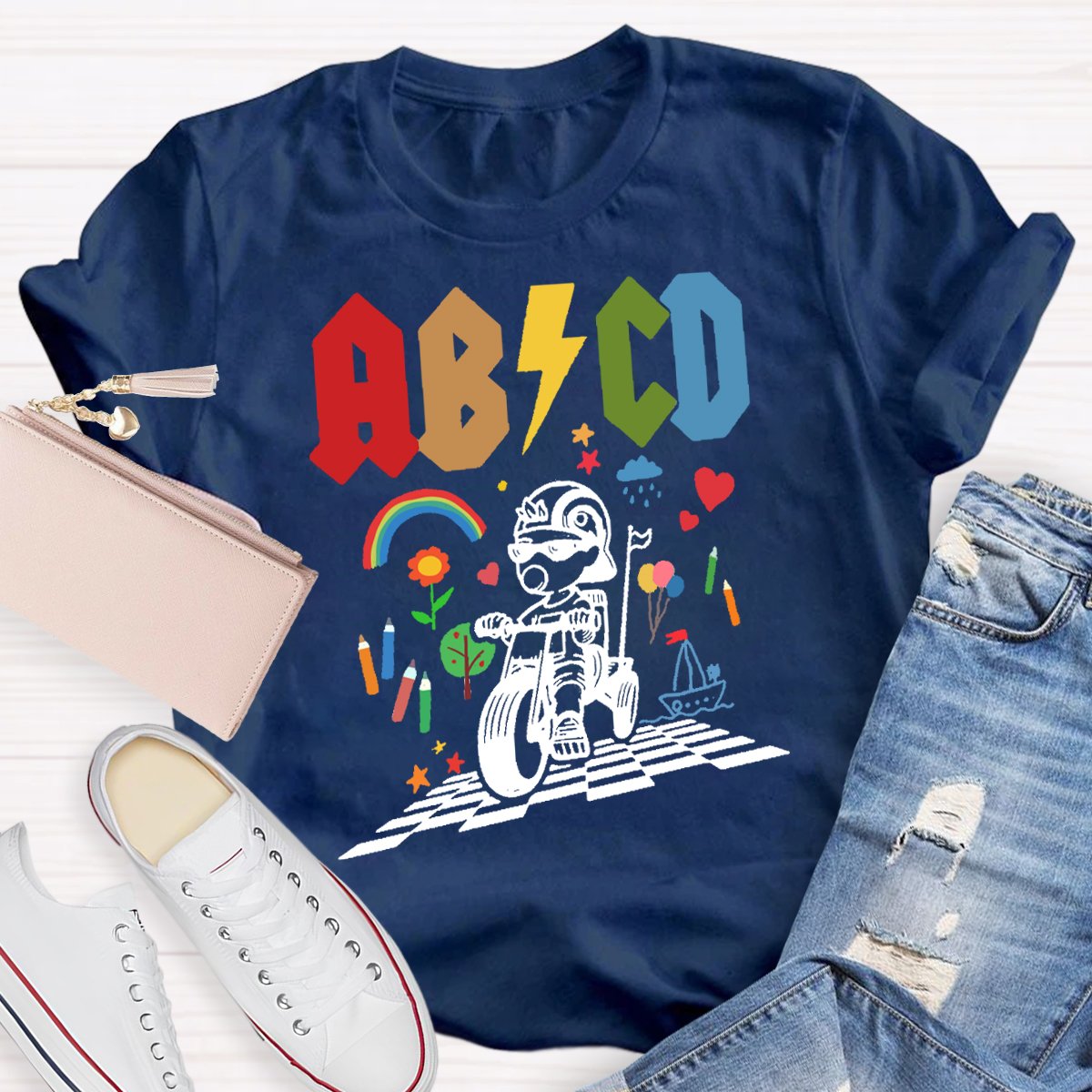 Teacher Abcd Teacher Shirt