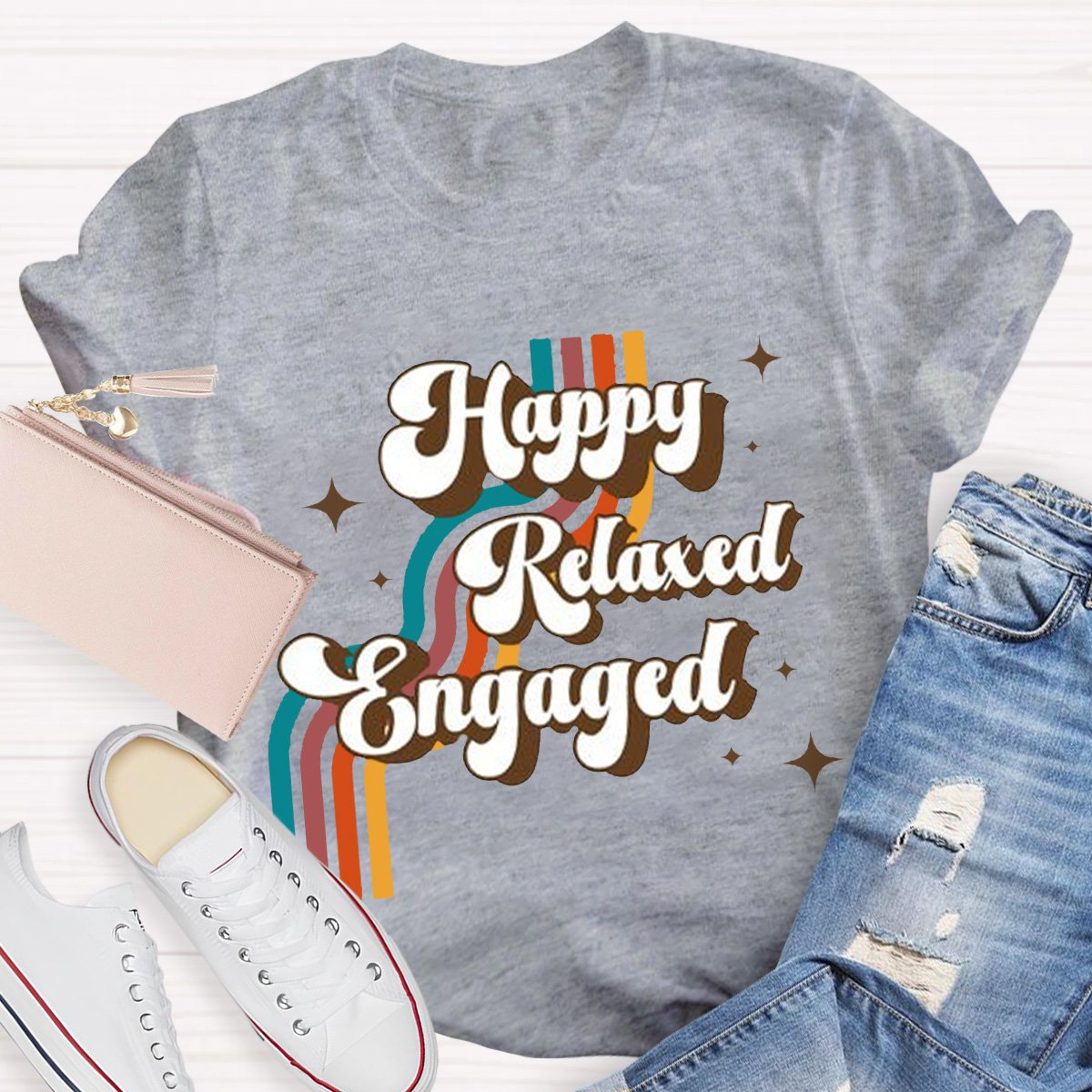 Happy Relaxed Teacher Shirt