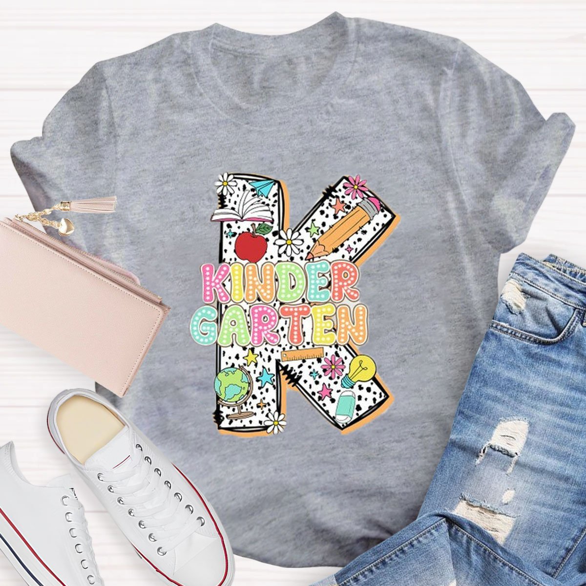 Personalized Grade Back to School T-Shirt