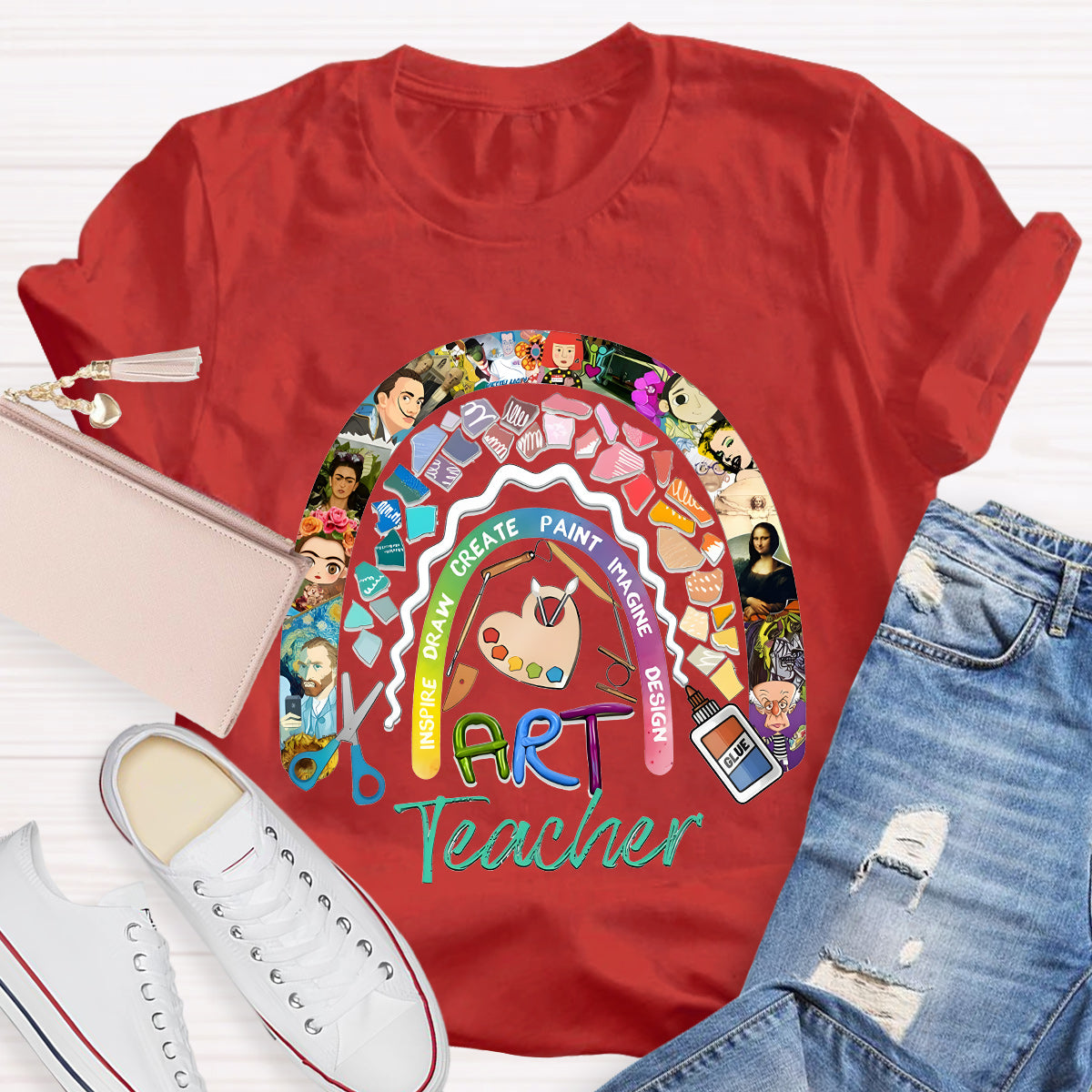 Art Teacher Design Teacher T-Shirt