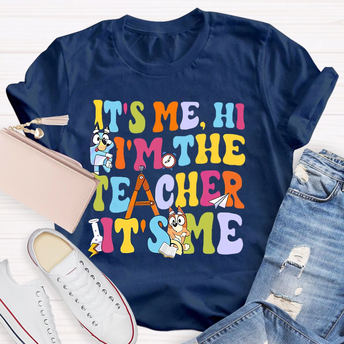 Its Me Hi I'm The Teacher T-Shirt