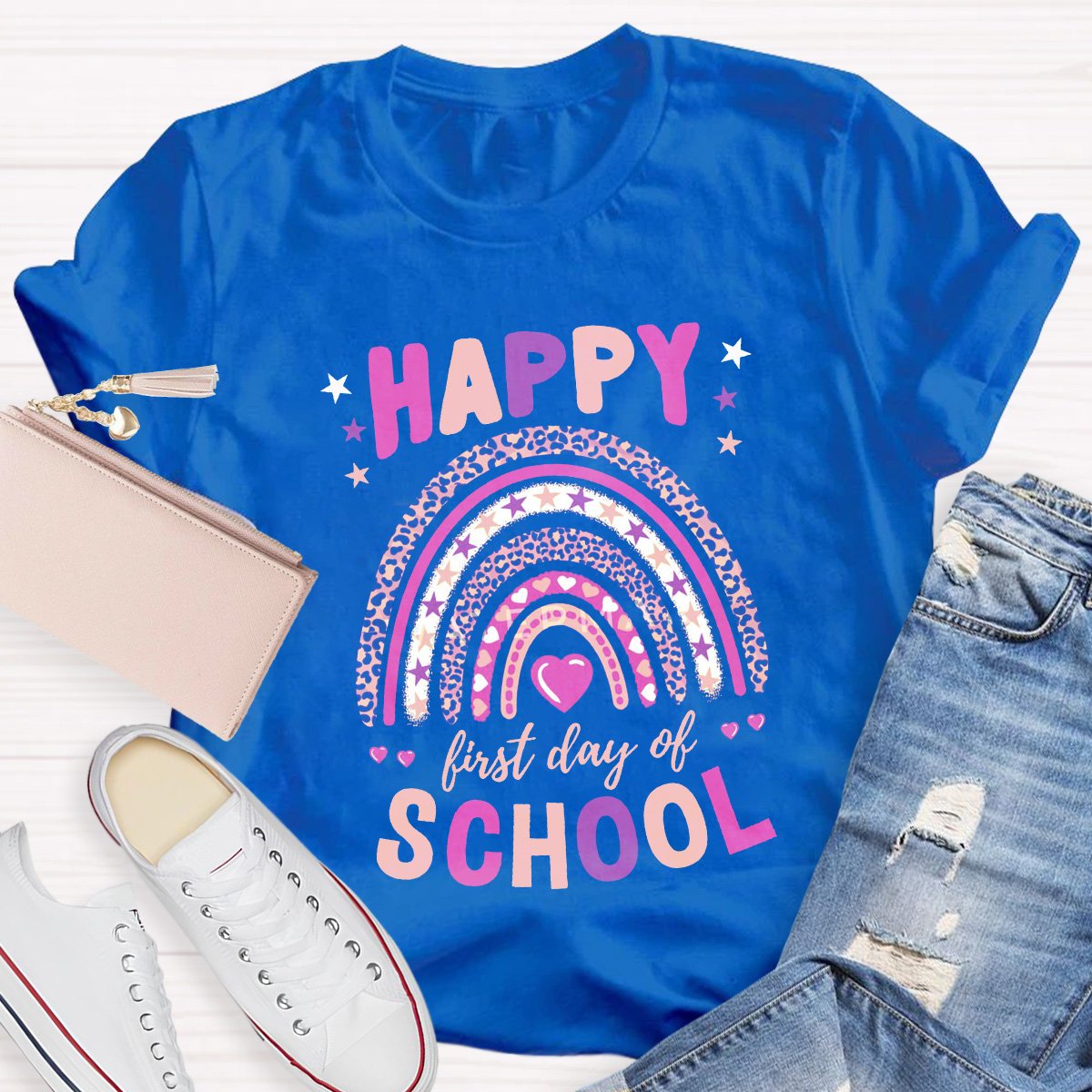 Happy First Day Of School Teacher Shirt